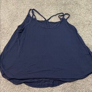 Navy Blue Women's Top